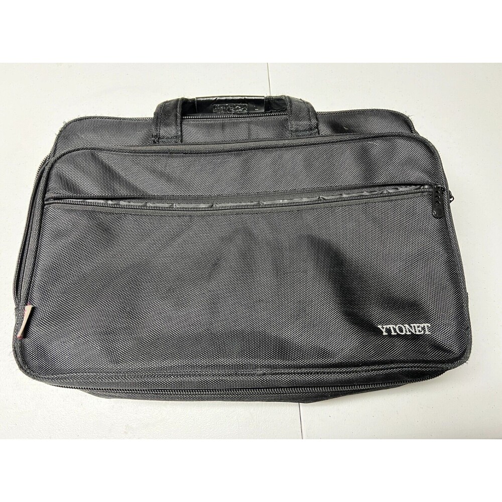 Ytonet 17 inch Laptop Bag Travel Briefcase with Organizer Expandable Black